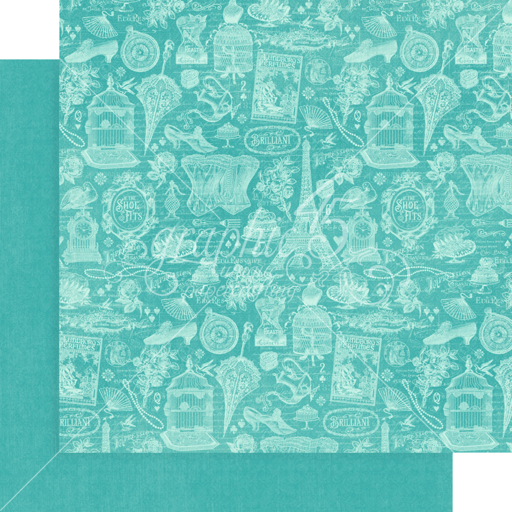 Graphic 45 Ephemera Queen 12x12 Inch Patterns & Solids Paper Pad (4502105) (OUTLET)