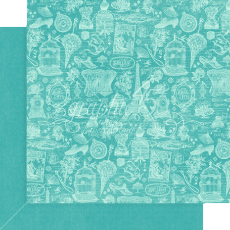 Graphic 45 Ephemera Queen 12x12 Inch Patterns & Solids Paper Pad (4502105) (OUTLET)