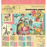 Graphic 45 Ephemera Queen 8x8 Inch Paper Pad (4502103) (OUTLET)