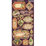 Graphic 45 Fruit & Flora Chipboard (4502002) (OUTLET)