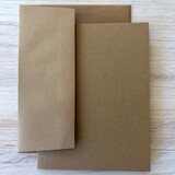 Graphic 45 Cards & Envelopes Kraft 4.25x5.5 Inch (4501990) (OUTLET)