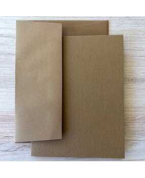 Graphic 45 Cards & Envelopes Kraft 4.25x5.5 Inch (4501990) (OUTLET)