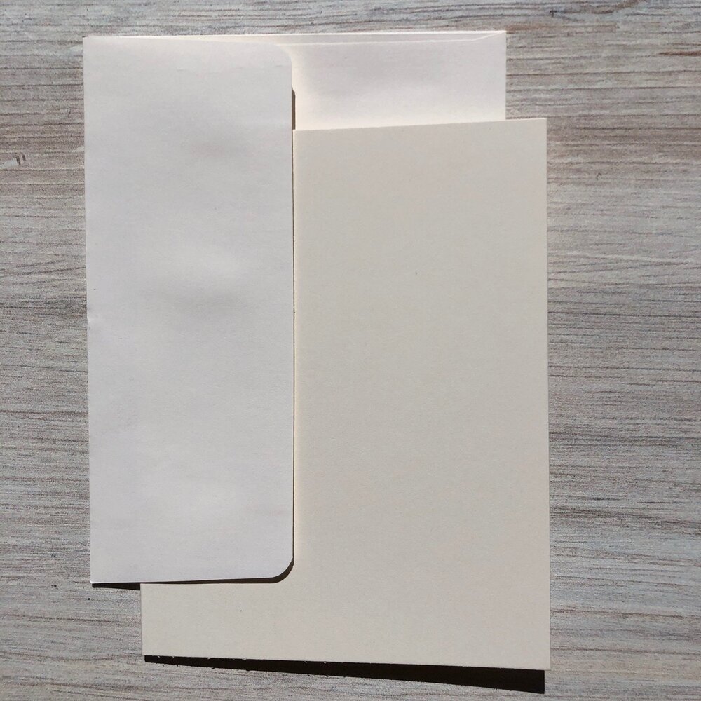 Graphic 45 Cards & Envelopes Ivory 4.25x5.5 Inch (4501988) (OUTLET)