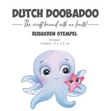 Dutch Doobadoo Sea World Rubber Stamp A7 Octopus (497.004.035) (OUTLET)