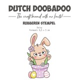 Dutch Doobadoo Happy Easter Rubber Stamp Daisy (497.004.031) (OUTLET)