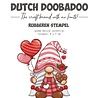Dutch Doobadoo Rubber Stamp Gnome Meisje Valentijn (497.004.029) (OUTLET)