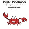 Dutch Doobadoo Rubber Stamp Leonard de Krab (497.004.019) (OUTLET)