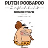 Dutch Doobadoo Rubber Stamp Cave Man (497.004.015) (OUTLET)