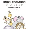 Dutch Doobadoo Rubber Stamp Jungle Team (497.004.010) (OUTLET)
