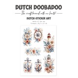 Dutch Doobadoo Waves at the Sea A4 Dutch Stickers Art Transparant (491.201.006) (OUTLET)
