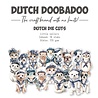Dutch Doobadoo Waves at the Sea A7 Dutch Collage Die-Cuts Little Sailors (18pcs) (474.007.509) (OUTLET)