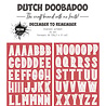 Dutch Doobadoo Dream Plan Do December to Remember A4 Die Cut Sheet Alphabet (2pcs) (474.007.020) (OUTLET) Dutch Doobadoo Dream Plan Do December to Remember A4 Die Cut Sheet Alphabet (2pcs) (474.007.020) (OUTLET)