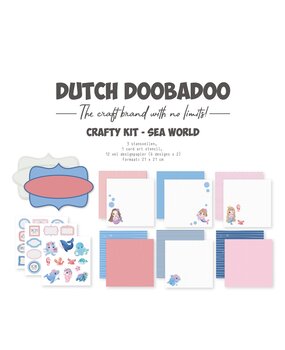 Dutch Doobadoo Sea World Crafty Kit (473.005.079) (OUTLET)