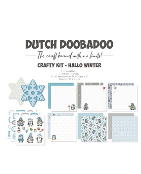 Dutch Doobadoo Crafty Kit Hallo Winter (473.005.070) (OUTLET)