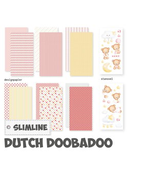 Dutch Doobadoo Crafty Kit Slimline Baby Girl (473.005.057) (OUTLET)