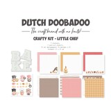 Dutch Doobadoo Crafty Kit Little Chef 21x21cm (473.005.053) (OUTLET)
