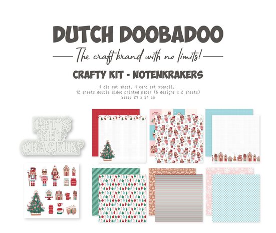 Dutch Doobadoo Crafty Kit Notenkrakers (473.005.050) (OUTLET)