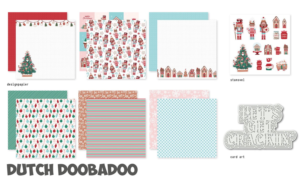 Dutch Doobadoo Crafty Kit Notenkrakers (473.005.050) (OUTLET)