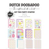 Dutch Doobadoo Paper Set A4 Dream Plan Do Get This Party Started (473.005.049) (OUTLET)