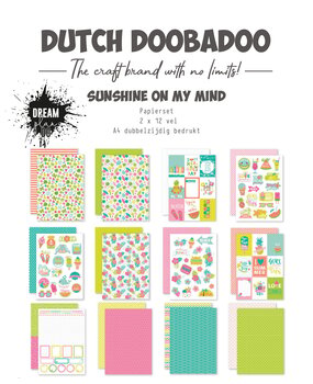 Dutch Doobadoo Dutch Paper Art A4 Dream Plan Do Sunshine on My Mind (473.005.048) (OUTLET)