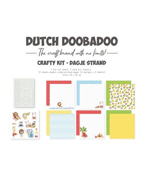 Dutch Doobadoo Crafty Kit Dagje Strand (473.005.047) (OUTLET)