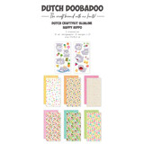Dutch Doobadoo Crafty Kit Slimline Happy Hippo (473.005.044) (OUTLET)