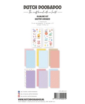 Dutch Doobadoo Crafty Kit Slimline Easter Gnomes (473.005.041) (OUTLET)
