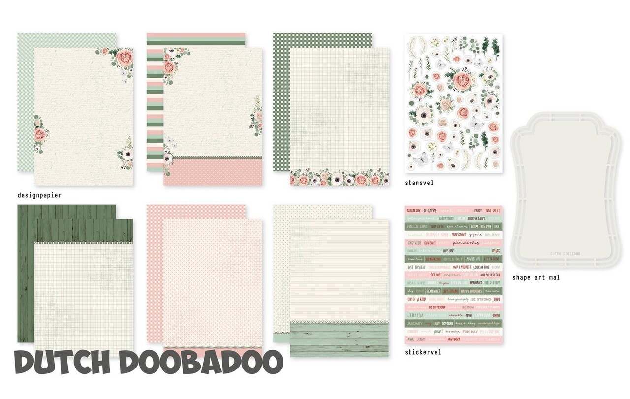 Dutch Doobadoo Crafty Kit A5 Alison (472.100.002) (OUTLET)