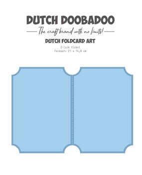 Dutch Doobadoo Sea World Card Art A5 2-Luik Ticket (470.784.383) (OUTLET)
