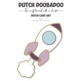Dutch Doobadoo Outer Space Card Art A5 Raket (470.784.376) (OUTLET)