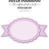 Dutch Doobadoo Happy Easter Card Art A5 Scallop Label (470.784.368) (OUTLET)