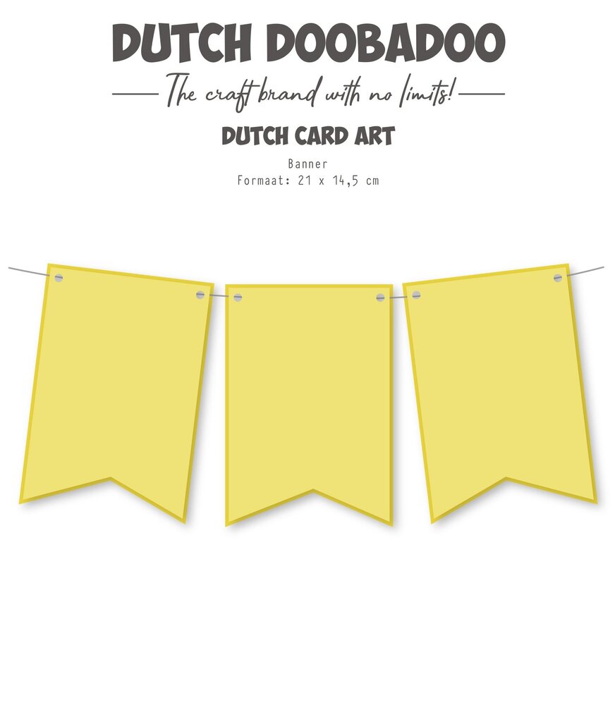 Dutch Doobadoo Happy Easter Card Art A5 Banner (470.784.367) (OUTLET)