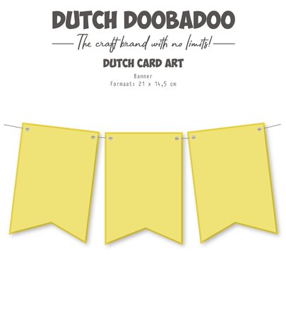 Dutch Doobadoo Happy Easter Card Art A5 Banner (470.784.367) (OUTLET)