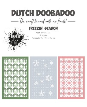 Dutch Doobadoo Dream Plan Do Freezin' Season Mask Stencils (3pcs) (470.784.364) (OUTLET)