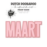 Dutch Doobadoo Dream Plan Do Freezin' Season Dutch Planner Stencil A5 Maart (470.784.363) (OUTLET)