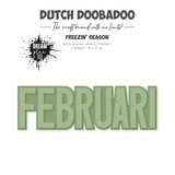 Dutch Doobadoo Dream Plan Do Freezin' Season Dutch Planner Stencil A5 Februari (470.784.362) (OUTLET)