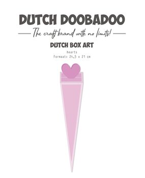 Dutch Doobadoo Dutch Card Art Box A4 Hearts (470.784.359) (OUTLET)