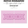 Dutch Doobadoo Dutch Card Art Box A4 XOXOX (470.784.358) (OUTLET)