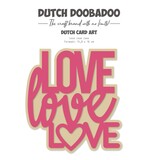 Dutch Doobadoo Dutch Card Art A5 Love Love Love (470.784.357) (OUTLET)