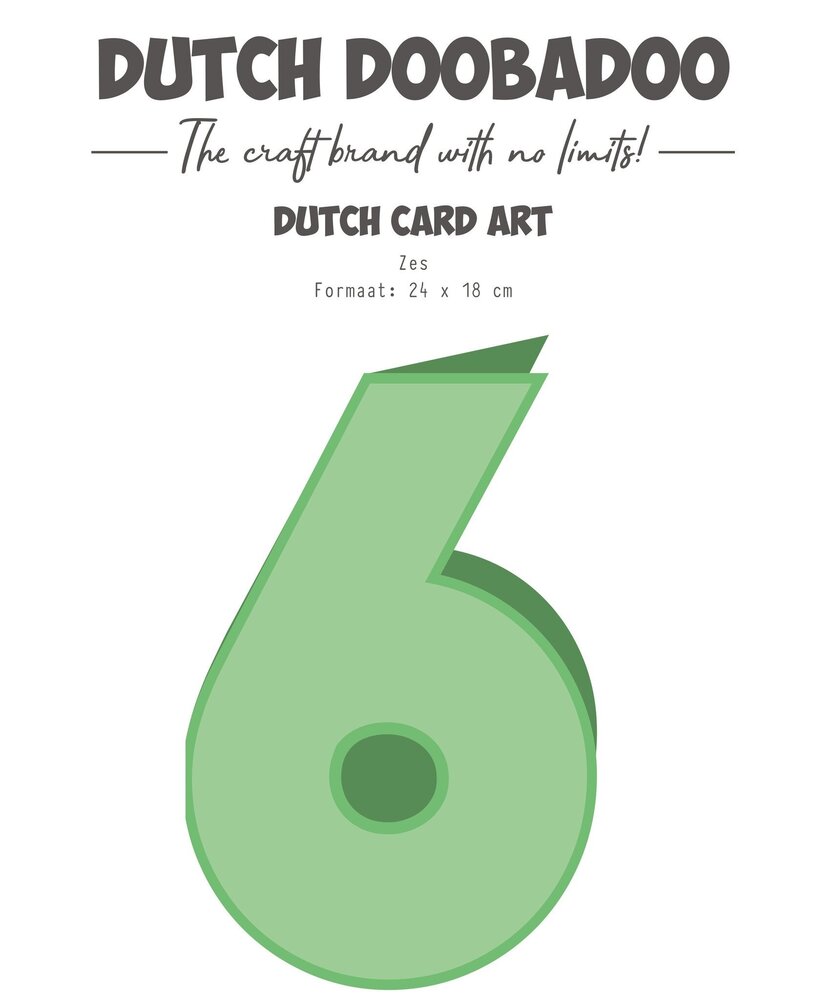 Dutch Doobadoo Dutch Card Art A4 Zes (470.784.342) (OUTLET)