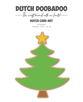 Dutch Doobadoo Dutch Card Art A5 Kerstboom (470.784.317) (OUTLET)