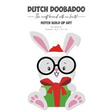 Dutch Doobadoo Dutch Card Art Build Up A5 Kerstkonijn (470.784.316) (OUTLET)