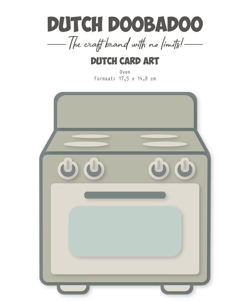 Dutch Doobadoo Dutch Card Art A5 Oven (470.784.276) (OUTLET)