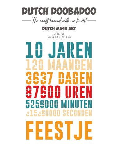 Dutch Doobadoo Dutch Card Art A5 Jubileum (470.784.269) (OUTLET)