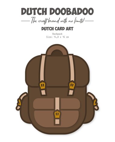 Dutch Doobadoo Dutch Card Art A5 Backpack (470.784.250) (OUTLET)