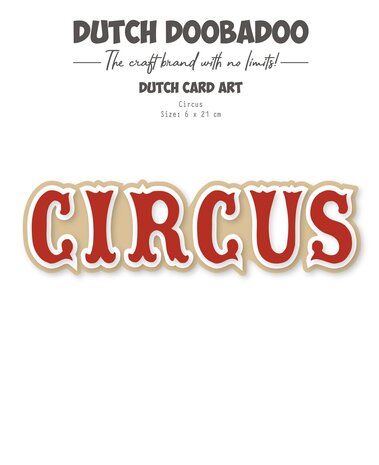 Dutch Doobadoo Dutch Card Art Circus (470.784.244) (OUTLET)
