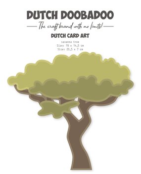 Dutch Doobadoo Dutch Card Art A5 Savannah Tree (470.784.237) (OUTLET)