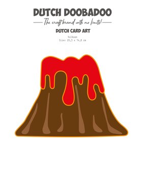 Dutch Doobadoo Dutch Card Art A5 Volcano (470.784.232) (OUTLET)