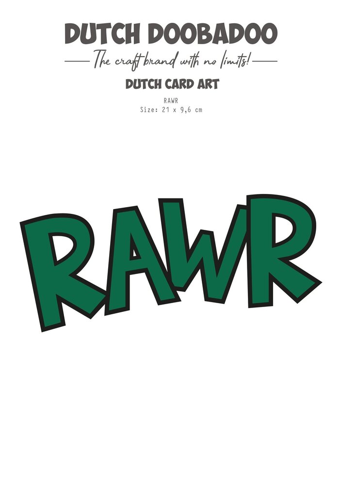 Dutch Doobadoo Dutch Card Art A5 RAWR (470.784.231) (OUTLET)