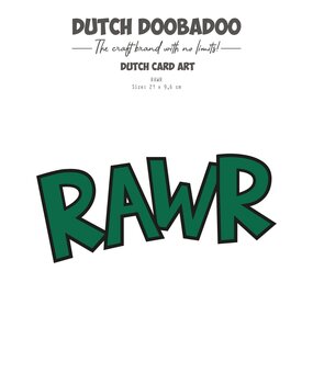 Dutch Doobadoo Dutch Card Art A5 RAWR (470.784.231) (OUTLET)